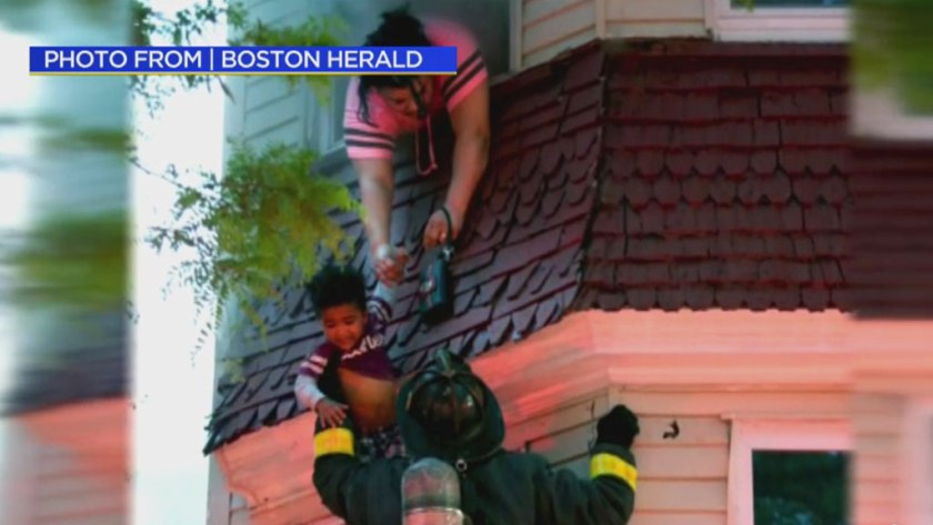 Firefighter Mother Describe Rescue From Dorchester