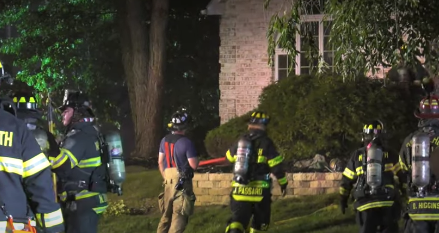 Firefighters Injured in Collapse at PA House Fire