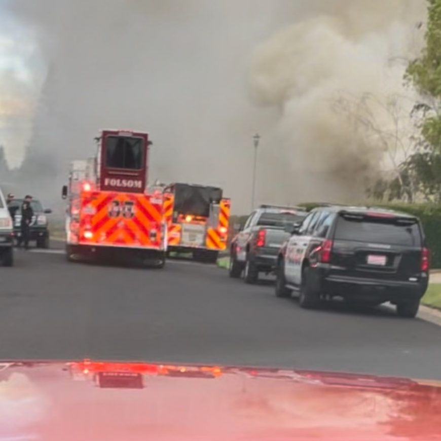 CA Firefighters, Cop Injured Trying to Rescue Man from Folsom (CA) House Fire